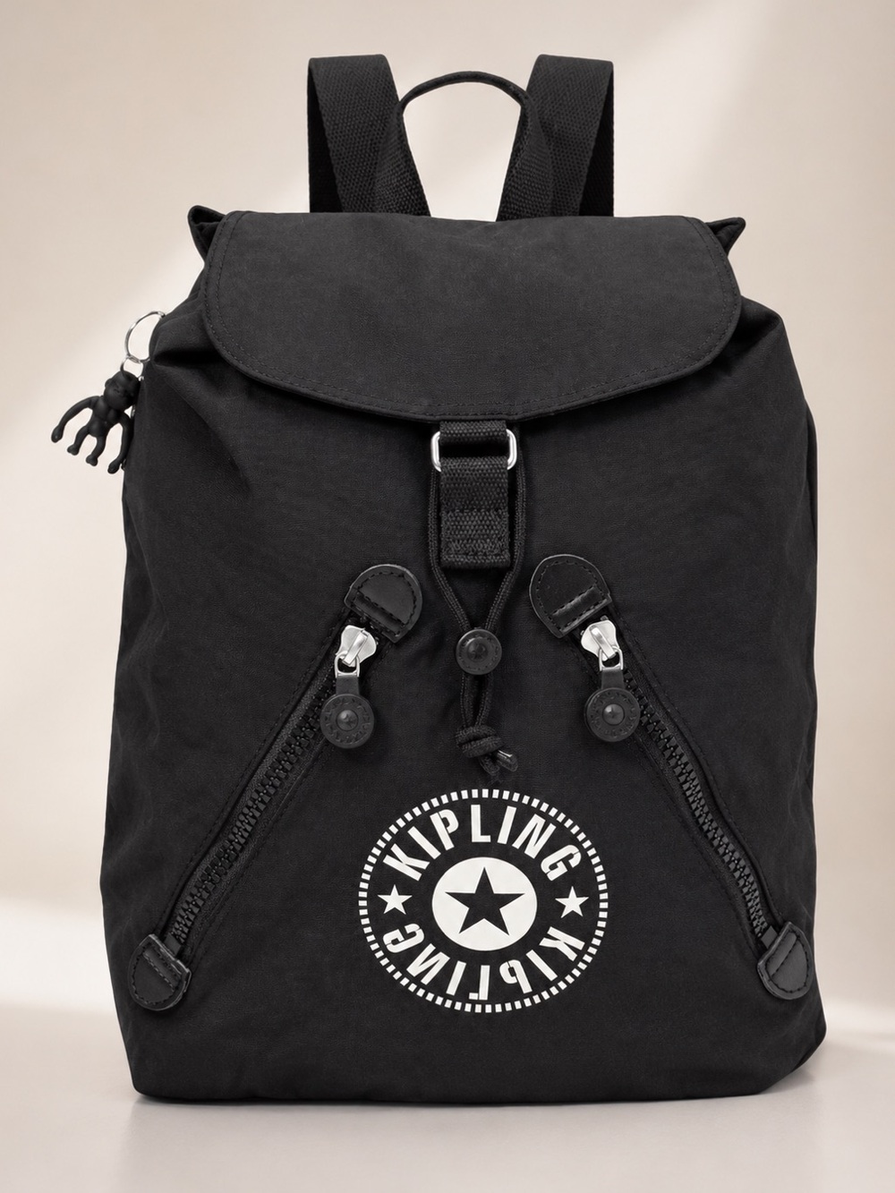 NWT KIPLING Navy Fundamental Backpack - Size Medium - SOLD OUT ONLINE